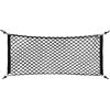 Haofy Rete Elastica in Nylon 90x40 cm con 4 Ganci per Fissaggio Rapido Rete Organizzatore per Bagagliaio Auto per SUV, Furgone, Camion per Viaggi Lunghi, Traslochi, Sport all'Aperto