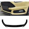 IDENUONA Spoiler paraurti anteriore per Ford Focus ST MK3.5 2015-2018 2016, nero