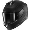 SHARK, Casco Moto Integrale SKWAL i3 BLANK SP Matt Black KAK, S