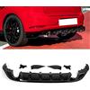 NMDNNJ Labbro Posteriore Nero Lucido per Golf MK7.5 GTI Facelift 2017-2020, Accessori per Auto, Modifica dell'Esterno
