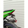 GroFaTec Portatarga corto per Kawasaki ZX-4 R/RR dal 2023-2024 portatarga EVO set conversione posteriore zx4rr anniverary GroFaTec coda posteriore corta Tidy zx-4 anche per frecce originali