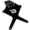 BARRACUDA PORTATARGA RECLINABILE REGOLABILE ALLUMINIO BARRACUDA YAMAHA R6 2006-2016