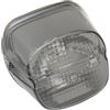 Drag Specialties Taillight Laydown LED Smoke Lens w/Bottom tagli. - Drag Specialties 20100777