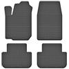 edecor Set di tappetini in gomma per auto, per Renault Modus, anno di costruzione 2004 - 2012 U_A-19