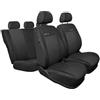 Mossa Coprisedili su Misura compatibili con Renault Captur SUV (2013-2019) - Fodere sedili Auto - Set coprisedili Auto E3