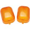 BANGHA Frecce Moto Omologate,Frecce Led Moto Indicatore di direzione a guscio Uso adatto per BMW F 650 CS Scarver 2001 2002 2003 2004 G 650 GS 2009-2010 Moto Ambra