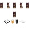 HOFFCAR Kit tagliando 4 FILTRI e 6L OLIO M compatibile con Kia Sportage IV (QL) 1.7 crdi 85kw dal 2016