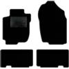 QUEMAR Tappetini Auto compatibili con Rav4 IV XA40 2013-2018 anche Hybrid/Kit Tappeti Moquette e Gomma su Misura (Set 2 Anter. + 2 Post.) / Ricami e Colori Personalizzati (Bordo Antracite, 0 Ricami)