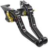 JMOLXURI Per Ducati Per Monster Per ST2 M 400 600 620 750 919 796 696 M600 ST2 CNC Maniglia In Alluminio Accessori Moto Leve Freno Frizione Leve Del Freno Della Frizione(Black-A)