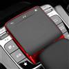 Generico Accessori Auto TPU Centro di Controllo Mouse Screen Protector Cover per Mercedes Benz A B CLA GLE GLS GLB Classe W177 W247 C118 W167 (Rosso)