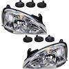 ENVA MADE FOR QUALITY BESTPRICE 2x fari principali anteriori sinistro + destro H7, compatibili con OPEL COMBO furgone/hatchback, COMBO Tour, CORSA C (X01), CORSA C furgone/hatchback (X01)