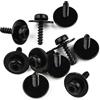 RJKZX Viti e clip di ricambio 10 Pz Sotto Motore Scudo Aria Diga Deflettore Torx Vite Bullone Per Ford Per La Messa A Per Fuoco Per Per Fuga Per M5-2.2X20mm Auto Parti Di Ricambio