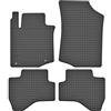 Motohobby Set di tappetini in gomma per Toyota Aygo I, Citroen C1 I, Peugeot 107 (2005-2014), su misura