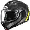 HJC, Casco Moto Modulare F100 CARBON STAN MC3H, L