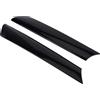 Ysimee Rivestimento del parabrezza anteriore, sinistro/destro, compatibile con Mini Cooper R50 R53 R52, sostituisce 51137128157 51137128158, modanatura decorativa per parabrezza