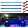 YM E-Bright 30CM 5050 12-SMD DC12V 4 Pezzi Impermeabile LED Striscia Luce, per Auto Interior & Esterno Decorazione DRL Giorno Luce di Esecuzione