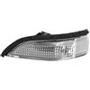 Difmqf Luce Specchietto Laterale Per Toyota Per Yaris (XP130) 2011-2019 1/2 Pz. Specchietto Retrovisore Sinistro Destro Indicatore Direzione Lampada Lente In Plastica(1Pcs Left)