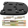 FUNOMOCYA Kit Viti e Accessori per Montaggio Portapacchi Posteriore Moto, Base in Ferro e Pp per Fissaggio Stabile e Resistente del Bauletto, per Installazione Fai da Te