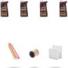 HOFFCAR Kit tagliando 3 FILTRI e 4L OLIO M compatibile con Peugeot 207 1.4 VTI 70kw dal 2007