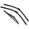 JJRFVBGT Tergicristallo Veicoli Compatibile con Lancia per Delta Mk3 2008 2009 2010 2011 2012 2013 2014 Automotive Tergicristallo Posteriore Auto Parabrezza Anteriore Tergicristallo per Auto