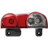 Aumotop Lampada di Arresto del Freno Posteriore Destra del Fanale Posteriore NV200 2009-2015 LED ULTRA ULTRA FUNZIONI FUNZIONI STURY PLASICA