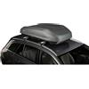Althura box portatutto auto Vortex 400 litri, carico massimo 75 kg, doppia apertura, 165x90xh40 cm (Antracite ruvido)
