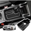 BIBIBO Contenitore per console centrale per Seat Leon MK4 / Cupra Leon/Cupra Formentor 2020 - 2024 Seat Leon MK4 / Cupra Leon/Cupra Formentor, organizer con tappetino antiscivolo, bracciolo centrale,
