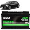 Generico Batteria 80Ah A.G.M. per Mercedes Classe A W177 160d 180d 200d 220d gasolio 2019+
