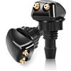 EQAUHYB Ugello Tergicristallo Compatibile Con Per Citroen C3 C5 Per Aircross Per Grand C4 Per Picasso DS DS3 DS5 DS7 Ugello Spruzzatore Parabrezza Auto