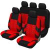 VALKEM Set Coprisedili Auto per Dacia Sandero Stepway 3.Gen 2.Gen 2012-2020 2021 2022 2023 2024 2025, 5 Posti Impermeabile Antiscivolo Confortevole Copri Sedile Auto Universale Anteriore e Posteriore