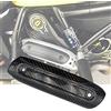 ESWQES Accessori Moto Reale In Fibra Di Carbonio Vent Scarico Della Copertura Protezione Per DUCATI Scrambler 400 800 1200 SCRAMBLER400/800