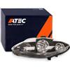 ATEC Germany 1x faro principale anteriore sinistro H7 / H1 senza servomotore, compatibile con SEAT ALTEA (5P1), ALTEA XL (5P5, 5P8), LEON (1P1), TOLEDO III (5P2)
