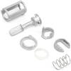 YFQAZXSW Kit di riparazione for cilindro serratura portiera anteriore auto, 7 pezzi, for VW, for POLO 9N, 4/5 porte, 2002, 2003, 2004, 2005, 2006, 2007, 2008, 2009, 1U0837167E