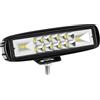 Willpower 1pc 6'' 24W Faro da Lavoro Led 12V 24V Slim Faretto Led IP67 Impermeabile 6000K Bianco Fendinebbia Barra Luci per Fuoristrada Trattore Camion Off Road Auto Moto 4x4 4WD