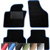 moto-MOLTICO Tappetini Auto Set di Tappeti in Moquette su Misura per BMW 3 E46 1998-2004 (Filo Blu)