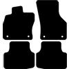 Kovvar Tappetini per Auto in Gomma Duogrip adatti per Skoda Octavia 4 2020-2024 - Versione: Berlina/Station - Serie: DuoGrip Gomma
