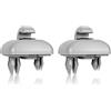 N//B Clip per Visiera Parasole, Gancio per Clip per Visiera Parasole per Interni Auto, Staffa per Gancio in Plastica per Audi A1 A3 A4 A5 Q3 Q5 8E0857562A TT RS3 RS4 RS5 (Grigio)
