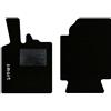 QUEMAR Tappetini Auto compatibili con Smart Fortwo W451 2007-2014 / Kit Tappeti in Moquette e Gomma su Misura (Set 2 Anteriori) / Ricami e Colori Personalizzati (1 Ricamo, Bordo Nero)