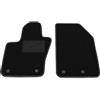 Somer Car Kit Tappetini Auto SOLO ANTERIORI 2pz compatibili con Fiat 500X 2015-2025 Lato passeggero con sistema di fissaggio | Set 2 tappeti anteriori su misura in moquette