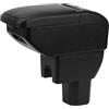 YJYWZH Compatible with Suzuki Ignis Braccioli Bracciolo Doppio Strato Auto Console Centrale Scatola Portaoggetti Supporto del Braccio
