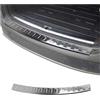 OMAC Protezione Soglia Baule Compatibile con Audi A4 Avant 8K5 B8 2007-2015 Protezione Posteriore Acciaio Inox Cromato