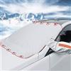 Bseical Copertura Universale Parabrezza Auto - Telo Antigelo Magnetico, Protezione Antighiaccio, Resistente a Neve e UV per la Maggior Parte dei Veicoli (145 * 120cm)
