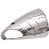 one by Camamoto plastica coperchio Protezione Collettore Scarico Marmitta compatibile con Yamaha T-Max 500 Modello dal 2001 al 2007 Carbon Look/cromo sasatinato/cromato (cromato)