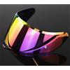 XICION Visiera del casco adatta AGV K1 / K3SV / K5 Visiera per visione notturna del casco del casco del casco del motociclo (Colore : Rose red)