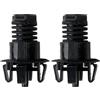 DZMZL COPPIA PARAURTI IN GOMMA DI ALTA QUALITÀ PER BMW 428i 430i 435i 440i M4 X3 X5 X6 - OEM 51767348121 51767183752 COMPATIBILE