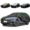 Generico Telo Copriauto per DS 7 Crossback 2017-2023, Telo Auto per Esterno Impermeabile Anti-UV, Protezione Anti-Grandine e Anti-Graffio, Copertura Completa con Zip Laterale -FL12