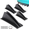 Generic Diffusore paraurti posteriore - alette diffusore per auto - accessori modificati | Paraurti posteriore auto diffusore labbra, spoiler posteriore paraurti diffusore diffusore diffusore paraurti