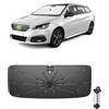 Ruiya 2026 Upgrade Ombrello Parasole Auto Parabrezza Compatibile con Peugeot 308 SW 2015-2020, Parasole Anteriore Pieghevole Protezione UV, Accessori Auto Peugeot 308 SW