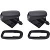YFQAZXSW 2 pezzi ugello spruzzatore tergicristallo anteriore for Ford for Focus for MK 3 for Fiesta for MK 5 for Mondeo for MK 4 for C-max MK4 2011 2012 2013 2014 2015