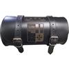 Selle del Salento Barilotto sottofaro Borsa in pelle incisione marina militare 20x10 porta attrezzi bikebag Satteltasche compatibile con harley devindson moto guzzi triumph honda